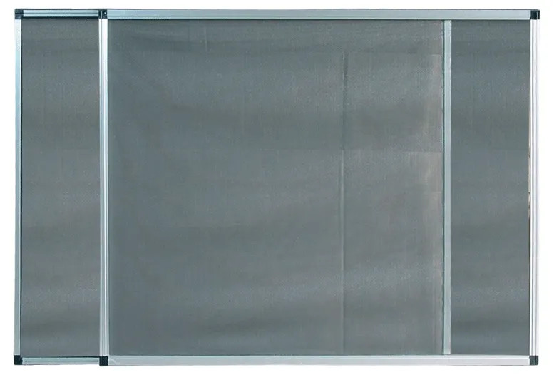 ZANZARIERA TELAIO ESTENSIBILE ORIENTABILE GRIGIO 50X50 MAURER FIBRA - MAURER - Vista Principale