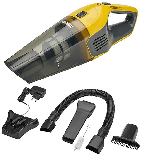 ASPIRAPOLVERE MINI A BATTERIA RICARICABILE 70W MAURER 12V - Senza Marca - Vista Principale