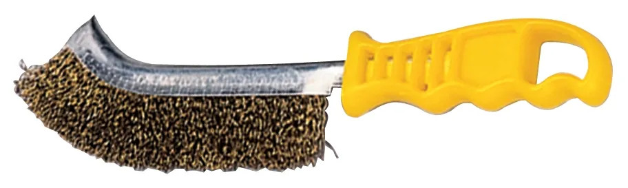 SPAZZOLA C/MANICO ABS MAURER FILI OTTONE - MAURER - Vista Principale