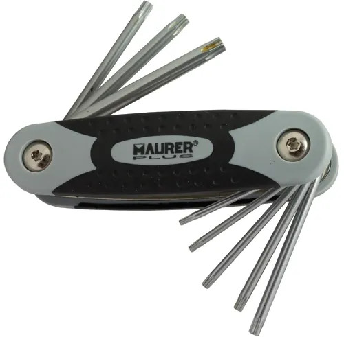 CHIAVI TORX IN SERIE MAURER PLUS 8PZ PIEGHEVOLI - MAURER-PLUS - Vista Principale