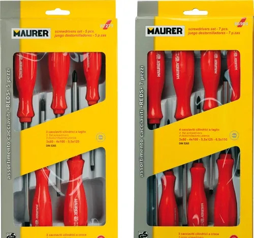 CACCIAVITI MAURER SERIE 7PZ REDS PROFESSIONAL - MAURER - Vista Principale