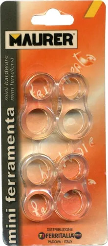 SALVAMANIGLIA AD ANELLO TRASPARENTE MAURER BL.4PZ - MAURER - Vista Principale