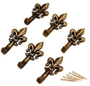 GANCI PER QUADRI GIGLIO MIGNON BRONZO MAURER BL. - MAURER - Vista Principale