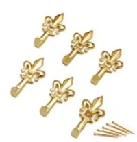 GANCI PER QUADRI GIGLIO MIGNON ORO MAURER BL. - MAURER - Vista Principale