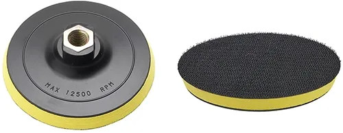 PLATORELLO SMERIGLIATRICE IN PLASTICA C/VELCRO - MAURER - Vista Principale