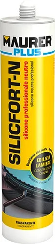 SILICONE NEUTRO SILICFORT-N MAURER PLUS TRASPARENTE - MAURER-PLUS - Vista Principale
