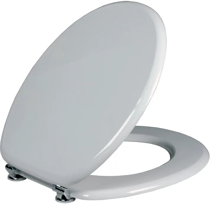 SEDILE WC BAGNO LEGNO MDF BIANCO - Senza Marca - Vista Principale