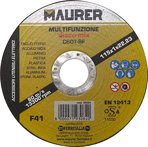 MOLA TAGLIO MULTIFUNZIONE MAURER - MAURER - Vista Principale