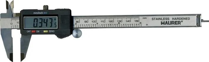 CALIBRO A CORSOIO DIGITALE ACCIAIO INOX MAURER - MAURER - Vista Principale