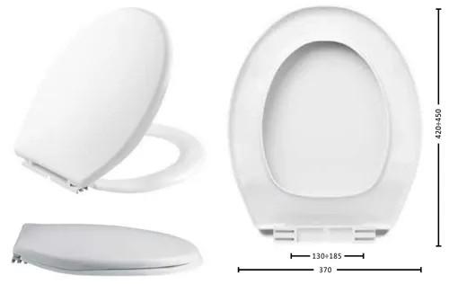 SEDILE WC BAGNO ABS BIANCO - MAURER - Vista Principale