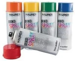 BRIKO SPRAY MAURER PLUS 400ML MOGANO RAL8016 - MAURER-PLUS - Vista Principale