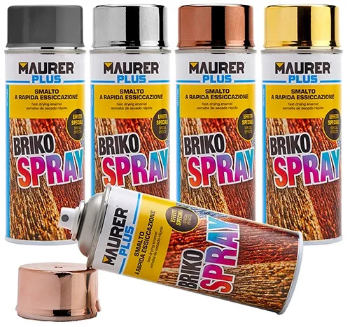 BRIKO SPRAY MAURER PLUS 400ML BUMPER NERO - MAURER-PLUS - Vista Principale