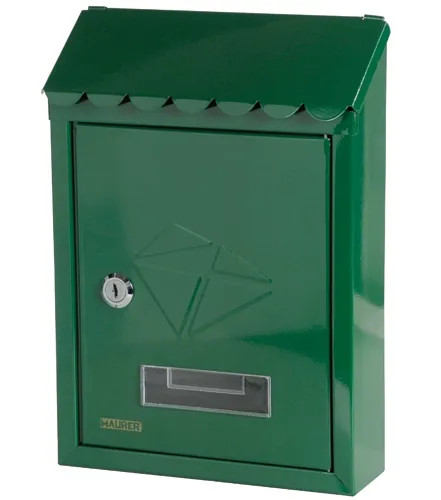 CASSETTA POSTALE MAURER 'STAMP' VERDE - MAURER - Vista Principale