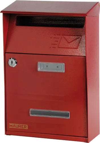 CASSETTA POSTALE MAURER SIGNAL ROSSO - MAURER - Vista Principale