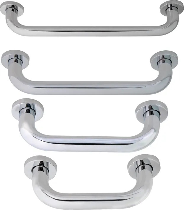 MANIGLIONE SOSTEGNO BAGNO DIRITTO ACCIAIO INOX AQUA 29CM MAURER - MAURER - Vista Principale