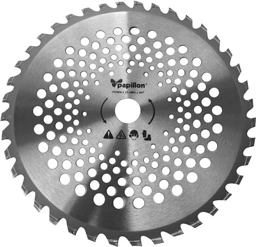 DISCO DECESPUGLIATORE ACCIAIO 40 DENTI - PAPILLON - Vista Principale