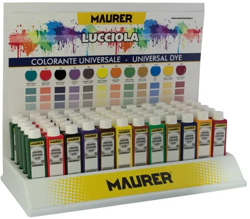 COLORANTE UNIVERSALE ML.40 ROSSO VIVO - MAURER - MAURER - Vista Principale