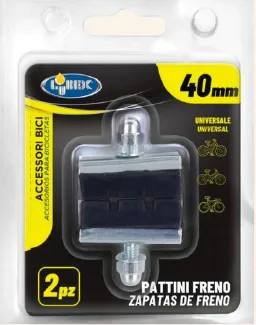 PATTINI FRENO X BICI C/VITE E DADO - Senza Marca - Vista Principale