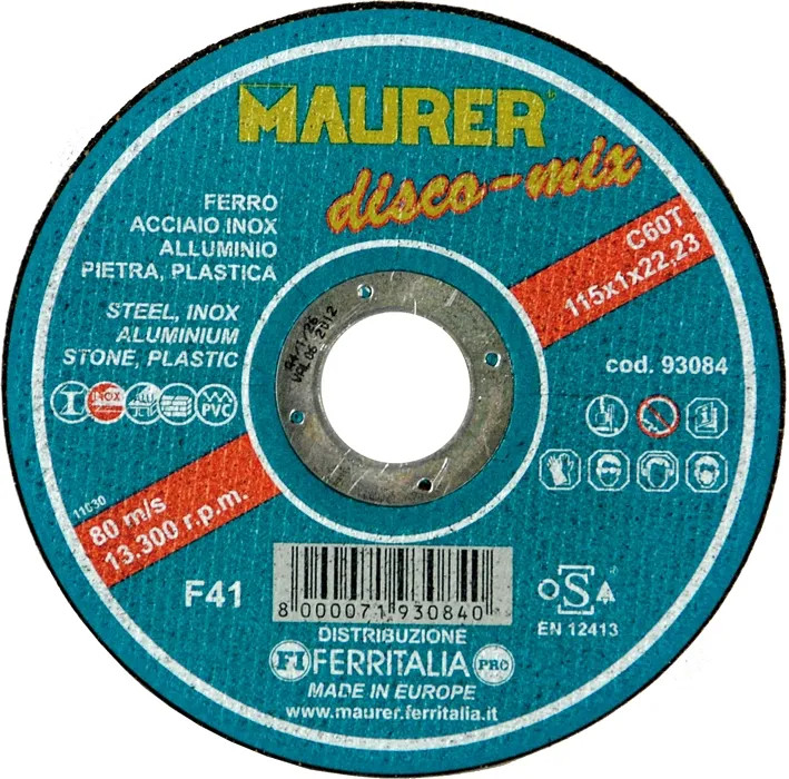 MOLA TAGLIO MULTIFUNZIONE MAURER PLUS - MAURER - Vista Principale