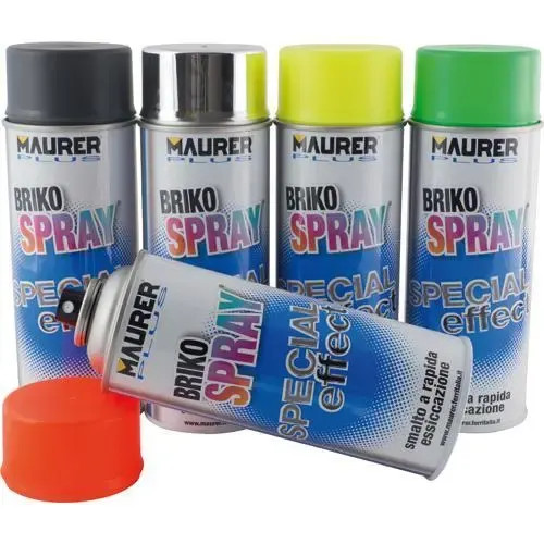 BRIKO SPRAY MAURER PLUS 400ML BIANCO 800° ALTA TEMP - MAURER-PLUS - Vista Principale
