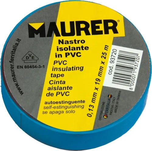 NASTRO ISOLANTE PVC BLU MAURER - MAURER - Vista Principale