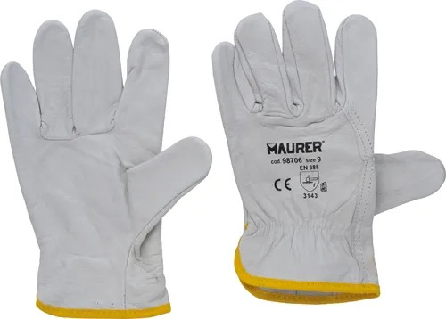 GUANTI LAVORO FIORE DRIVER TG. 8 MAURER BOVINO - MAURER - Vista Principale