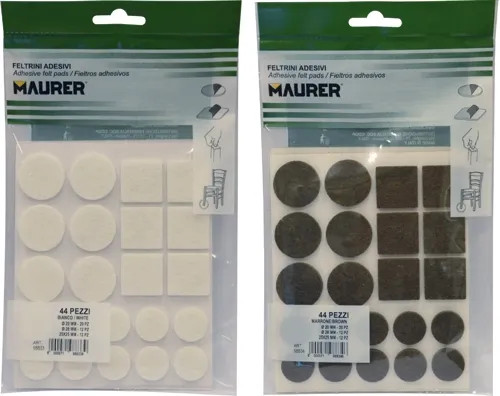 FELTRINI ADESIVI BIANCO ASSORTITI MAURER - 25 - Vista Principale