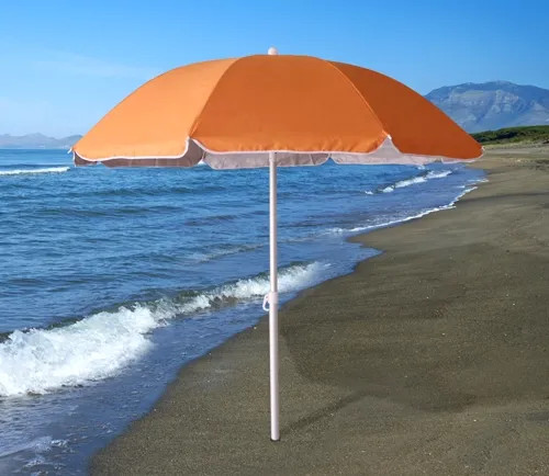 OMBRELLONE SPIAGGIA ALLUMINIO UPF POLY T.UNITA - PAPILLON - Vista Principale
