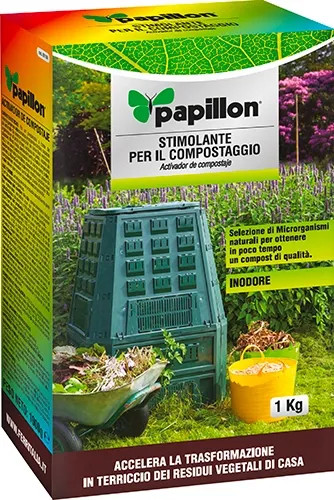 STIMOLANTE PER COMPOSTIERA RESIDUI ORGANICI - PAPILLON - Vista Principale