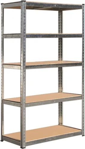 SCAFFALE KIT AD INCASTRO ZINCATO RIP.LEGNO MAURER - MAURER - Vista Principale