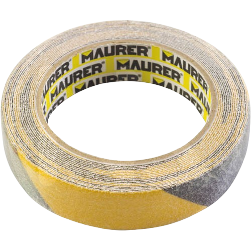 ANTISCIVOLO ADESIVO MAURER GIALLO-NERO IN ROTOLO - MAURER - Vista Principale