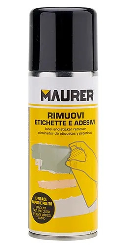RIMUOVI ETICHETTE E ADESIVI SPRAY MAURER - MAURER - Vista Principale