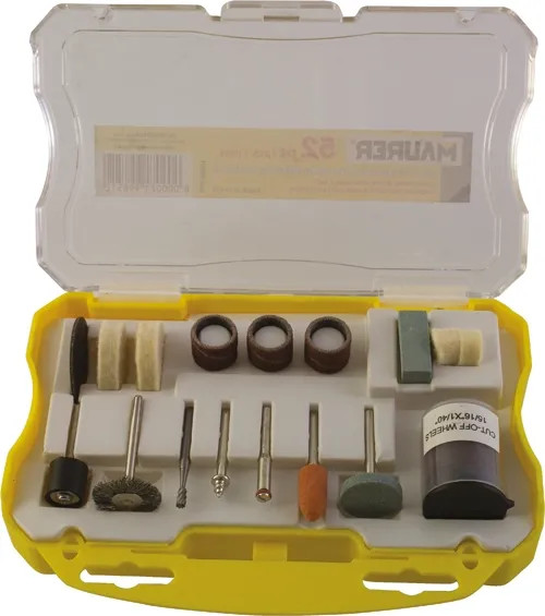 ACCESSORI SMERIGLIATRICE MINI 52PZ YAMATO VALIGETTA - MAURER - Vista Principale