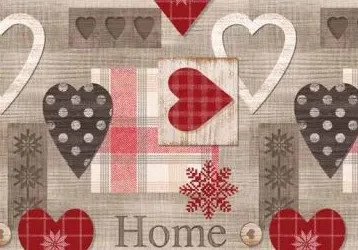 TOVAGLIATO NATALE PVC 'JOY KILTS' - Senza Marca - Vista Principale