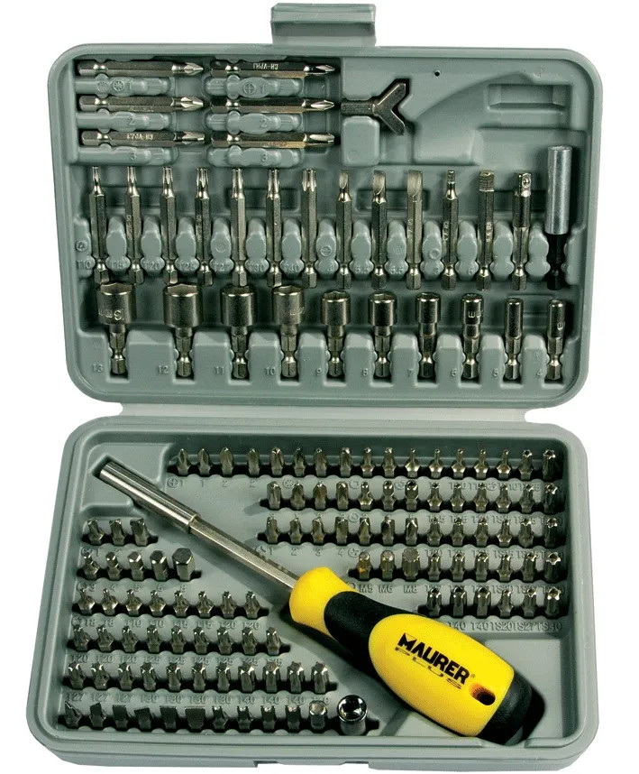 INSERTI SR 138PZ MM.25-50 MAURER PLUS - CF. IN VALIGETTA - MAURER-PLUS - Vista Principale