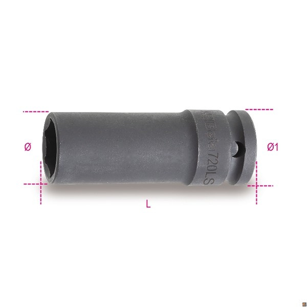 BUSSOLE A MACC LUNGHE SOTT 1/2 LS 32 - Beta Utensili - Vista Principale