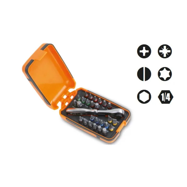 CASSETTE 25 BITS + 2 ACCESSORI - Beta Utensili - Vista Principale
