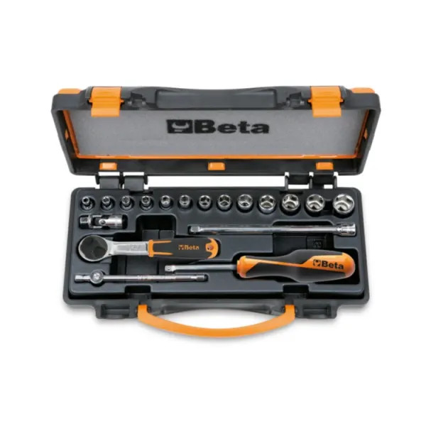 CASSETTE 18PZ ASSORTIMENTO 1/4 - Beta Utensili - Vista Principale