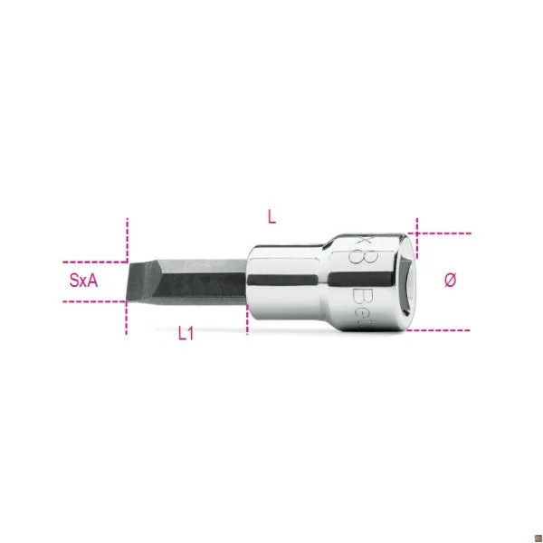 BUSSOLE A GIRAVITE 3/8 LP 1,2X8 - Beta Utensili - Vista Principale