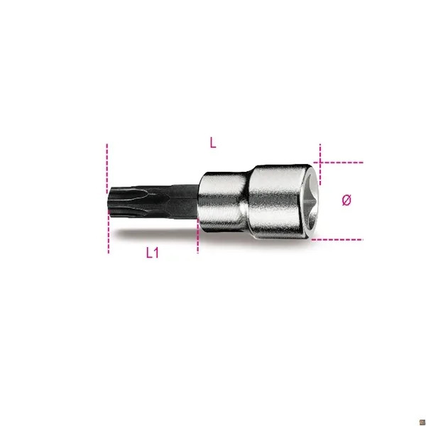 BUSSOLE PROFILO PENTATORX 3/8 PT 40 - Beta Utensili - Vista Principale