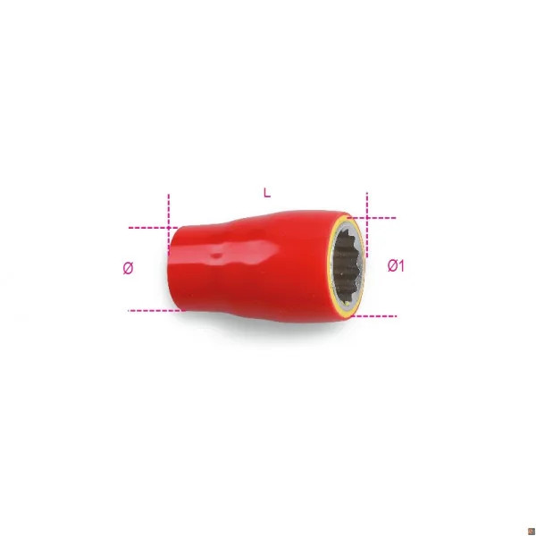 BUSSOLE POLIGONALI 3/8 IS1000V MQ/B6 - Beta Utensili - Vista Principale