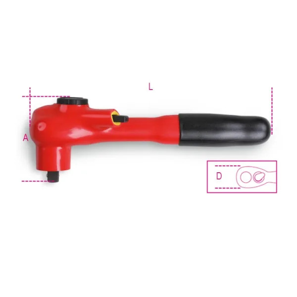 CRICCHETTI REVERS 3/8 IS1000V - Beta Utensili - Vista Principale