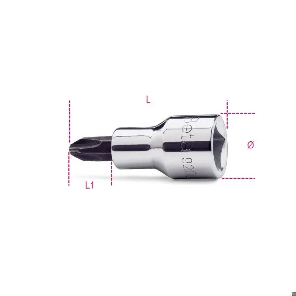 BUSSOLE A GIRAVITE LAMA CR 1/2 PH 2 - Beta Utensili - Vista Principale