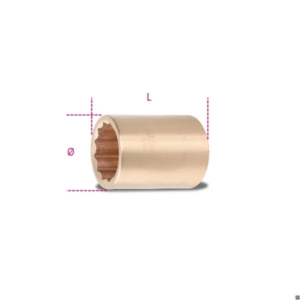 BUSSOLE POLIG. ANTISCINTILLA 3/4 BA 38 - Beta Utensili - Vista Principale