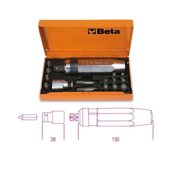 CASSETTE GIRAVITE A PERCUSSIONE - Beta Utensili - Vista Principale