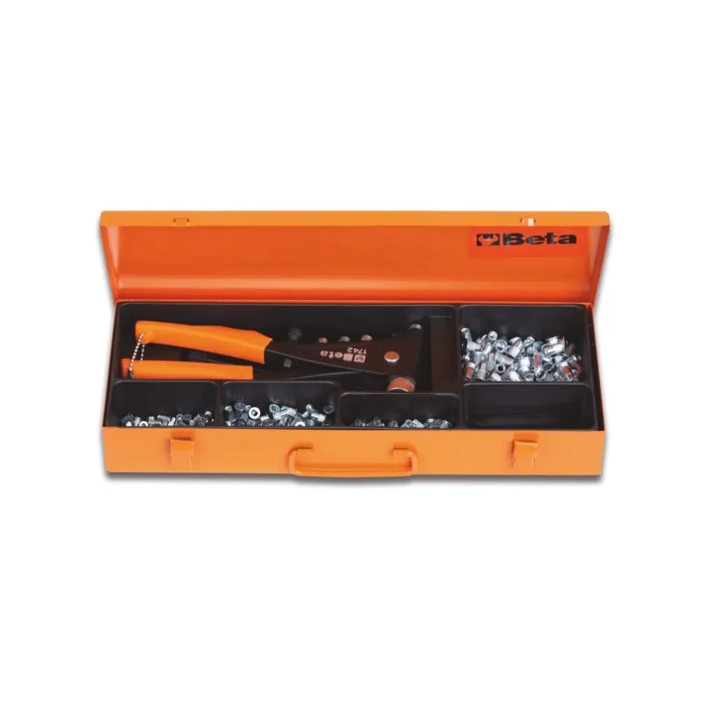 CASSETTE 1742 + 400 RIVETTI ACCIAIO - Beta Utensili - Vista Principale