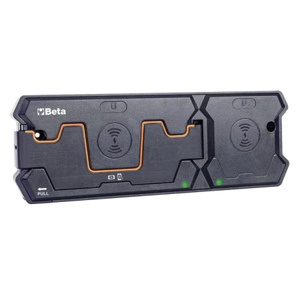 BASE RICARICA WIRELESS DUAL PAD MAGNET - Beta Utensili - Vista Principale