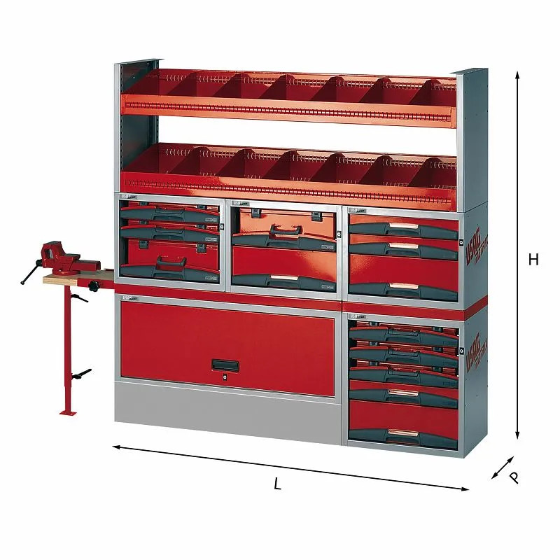 ASSORTIMENTO LATO SINISTRO 5006 A6 PER FURGONI PROFESSIONALI - USAG Original