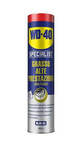 Grasso Alte Prestazioni - Lubrificante Multiuso - Per usi industriali - Cartuccia 400g - WD-40 Specialist