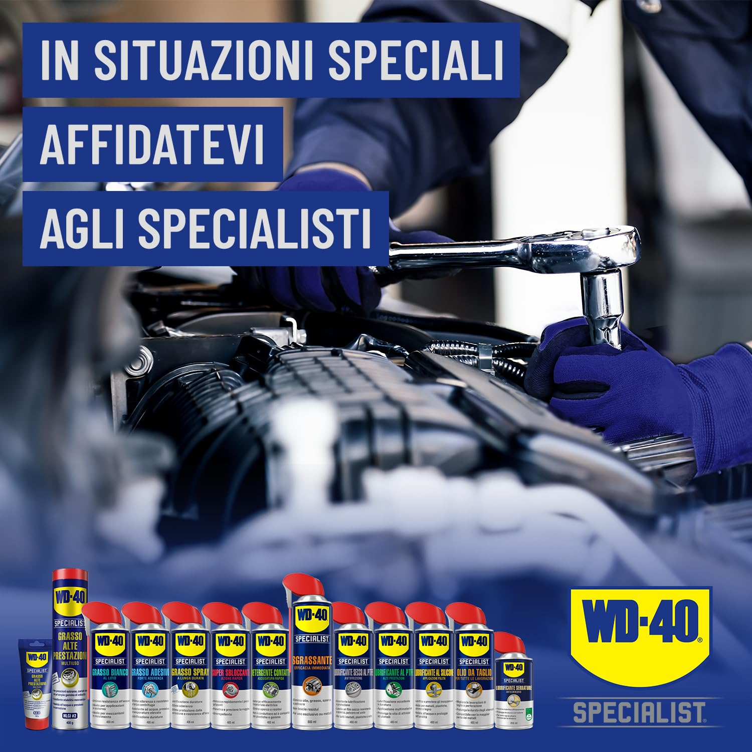 Grasso Alte Prestazioni - Lubrificante Multiuso - Per usi industriali - Cartuccia 400g - WD-40 Specialist - Dettaglio 5